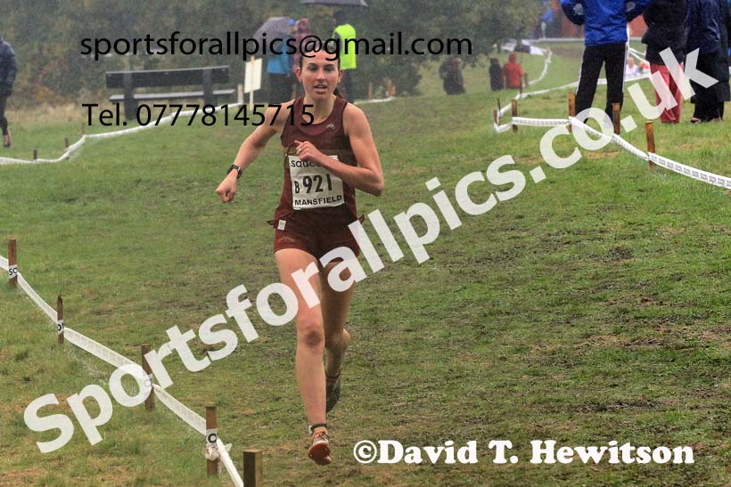 Senior Womens 2023 National Cross Country Relays, Berry Hill Park, Mansfield.  Photo: David T. Hewitson/Sports for All Pics